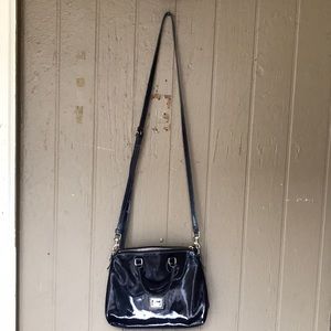 Dooney & Bourke vintage patent leather crossbody bag